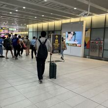 桃園空港第1ターミナル駅