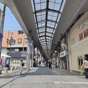 5つの表情の異なる商店街が連なって、全長1.2kmもある商店街