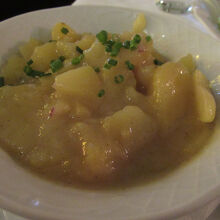 付け合わせのポテト