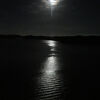 中秋の名月を湖畔の露天風呂で愉しむ