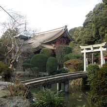 椎尾山薬王院の風景