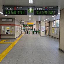 JR内房線&外房線 本千葉駅