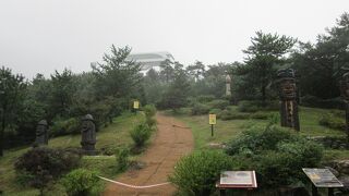 北朝鮮との境にある