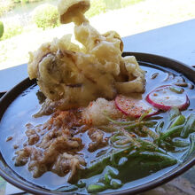 きのこ天がたっぷり