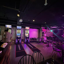 照明が暗めで落ち着いた雰囲気