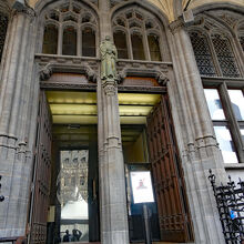 博物館の入り口