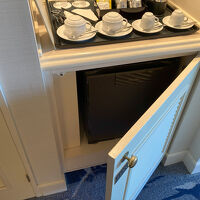 冷蔵庫には有料の飲み物が入っていました