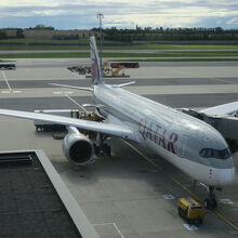 ウィーン空港で