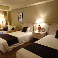 夜景ビューではない方のツインルーム