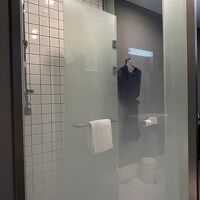 シャワーはスケスケ