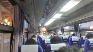 車両が新しく乗り心地は良かった