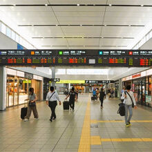 改札内の通りです