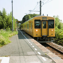 下り普通電車の宇部行