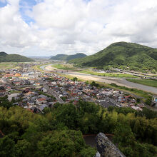 お城山展望台河原城