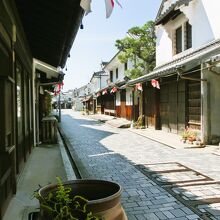 柳井白壁の町並み
