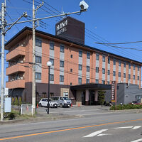 ハナホテル伊勢崎、外観。