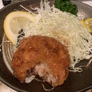 刺身定食＆イカメンチ絶品