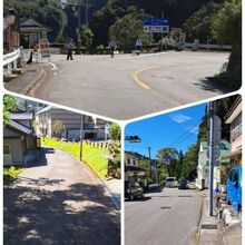 高千穂峡まで遠路をてくてく