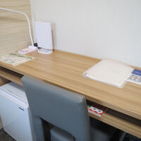 デスクが広く使いやすい