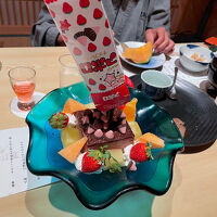 お祝いのプレート