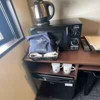 ポットやレンジ、ドライヤーなどもある