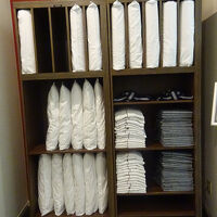 アメニティ、シャツワンピ型パジャマまたは浴衣はロビーから選択