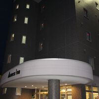 夜チェックインする前に撮りました