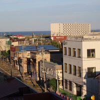 朝６時頃、晴天でした