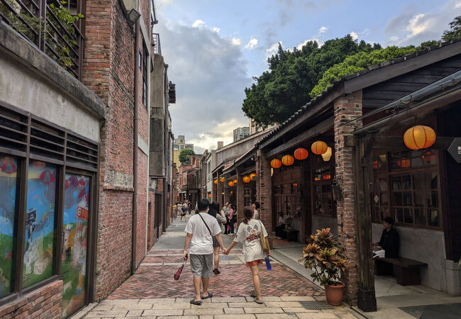 資料館が有る歴史街区