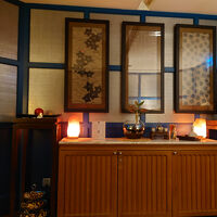 ホテル内のスパも高級感あり