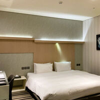 ダブルのシングルユースだったのか、とても広い部屋だった