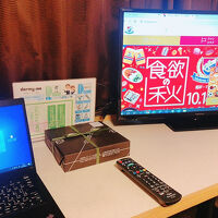 お部屋のテレビにHDMI接続可能