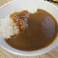 朝食　朝カレー