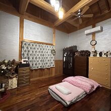 宿泊したお部屋です