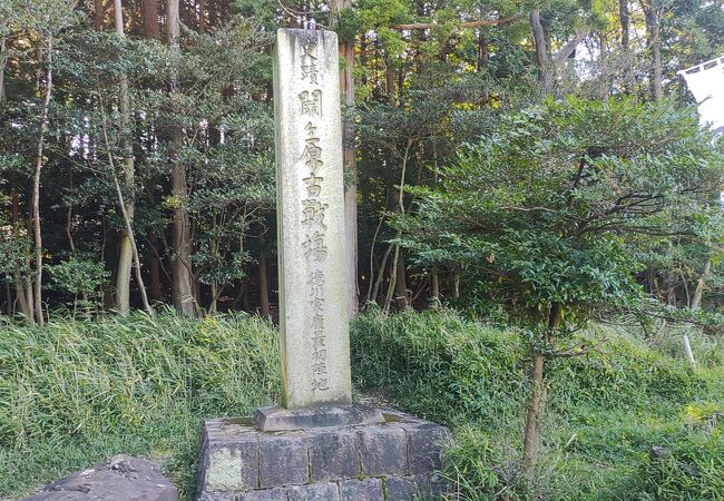 徳川初陣 桃配山・徳川家康最初陣跡 | スポット情報 | 関ケ原観光ガイド