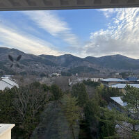 大浴場の近くの廊下から