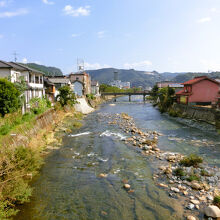古の流れ成羽川