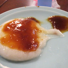 餅　甘味噌がクセになりそう