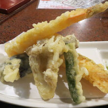 天ぷら　サクサクして美味しい