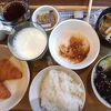 朝のバイキング
