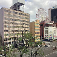 更衣室フロアからの眺望