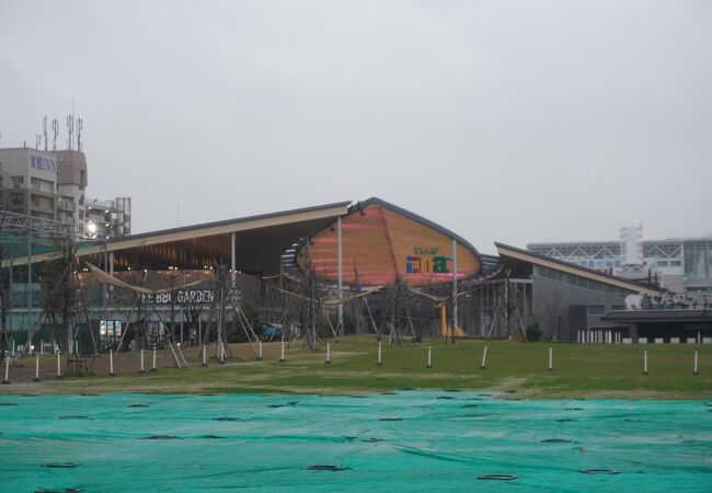 有料の屋内アスレチックがメイン