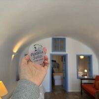 洞窟みたいなお部屋