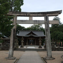 興雲閣横にある神社