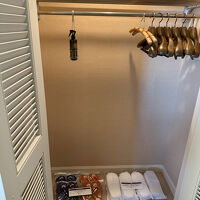 クローゼット、リビングと浴室内にそれぞれありました