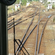 ＠二本木　スイッチバック中