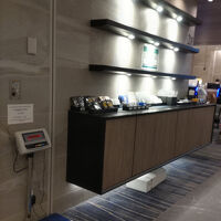 フロントにアメニティおいてある