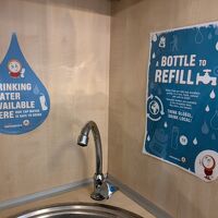 リフィル用のお水があり便利