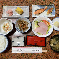 ボリュームのある朝ご飯でした。