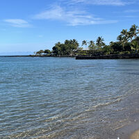 ワイコロアビーチがとてもきれい